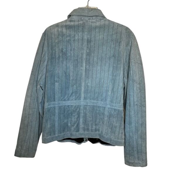Saguaro Blue Suede Shirt‎ Jacket - Picture 4 of 7